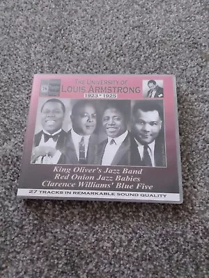 The University Of Louis Armstrong 1923-1925 Cd • £0.99