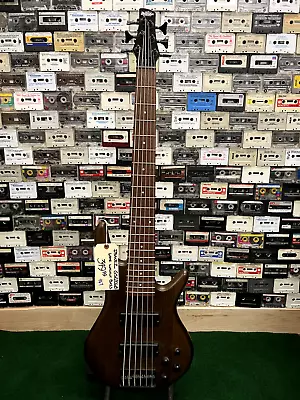 Ibanez Gio GSR206BWNF Bass Guitar - Walnut Flat 6-String Bass • $51