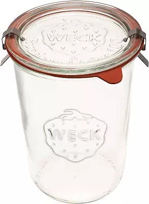 Weck Canning Jars 743 - Weck Mold Jar Made Of Transparent Glass - Eco-Friendly - • $29.08