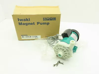 Iwaki MD-40RZM-220NL Magnetic Drive Water Pump Motor 1.5HP 1PH 220V 22L/Min • $199.99