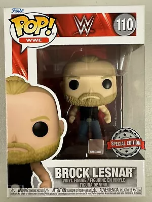 Brock Lesnar 110 ~ WWE ~ Funko Pop Vinyl ~ Wrestling UFC Fighter • $16