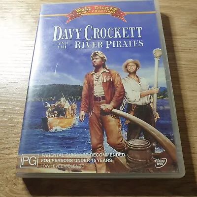 Davy Crockett And The River Pirates DVD R4 FREE POST • £6.17