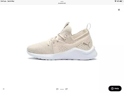 $30 • Buy PUMA Emergence Womens Running Shoes. Pastel Parchment And Rose. Sz US 7