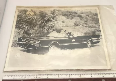 Vintage Batmobile 8x10 Glossy Photo As Found • $10