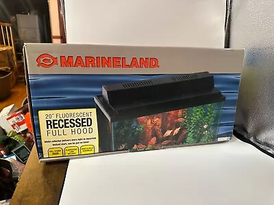 Marineland Recessed Full Hood 20  Fluorescent With Spare Lamp • $39