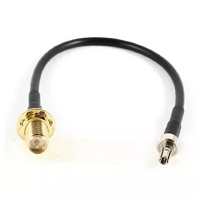 CRC9 Male To RP SMA Female RF Antenna Cable Adapter Connector 17cm USA • $11.37