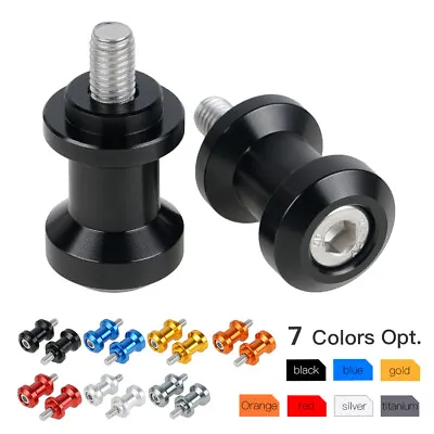 8mm Swingarm Spools Sliders For Suzuki Hayabusa SV650 TL1000 GSXR600/750/1000 • $8.59