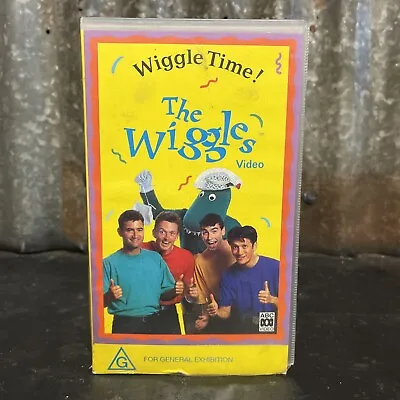 ABC - The Wiggles - Wiggle Time! Vintage Video Cassette VHS • $14.99