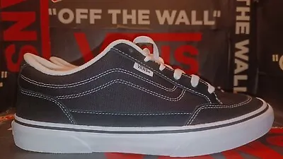 Vans Men's 12 Bearcat Black/White Sneakers VN000DT2BZW New • $58.99