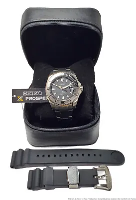 $360 • Buy Seiko Prospex SPB189 Shogun Titanium Automatic Mens Diver Watch Tag Extra Strap	