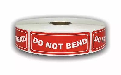 500 Labels 1x3 DO NOT BEND Handle With Care Mailing Shipping Stickers • $7.49