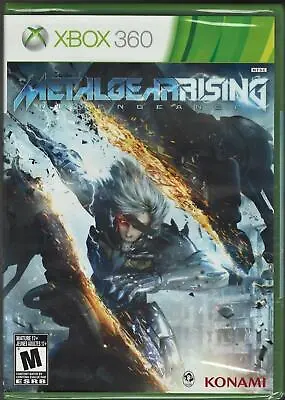 Metal Gear Rising: Revengeance Xbox 360 BC XB1 (Brand New Factory Sealed US Vers • $25.24