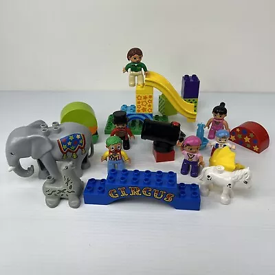 Lego Duplo 0.4kg Circus Lot Elephant Pony Seal Ringleader Clown Stars #5 • $48.50