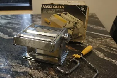 1992 Deluxe Atlas Pasta Queen Noodle Making Machine By Marcato Himark • $49.99