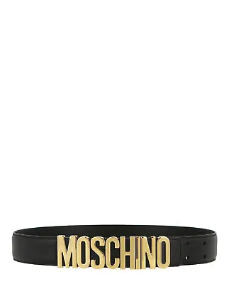 Moschino Womens Leather Logo Belt • $150.99