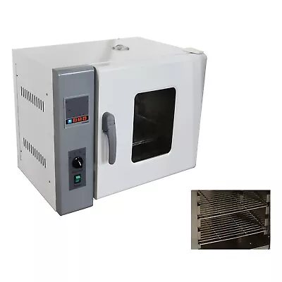 220V Digital Forced Air Convection Drying Oven Lab Heat Cabinet With Adjust Fan • $515