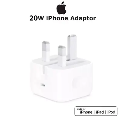 £8.99 • Buy IPhone 11 12 13 14 Pro Max Fast Charger 20W PD Plug Adapter Mini USB C For IPhon