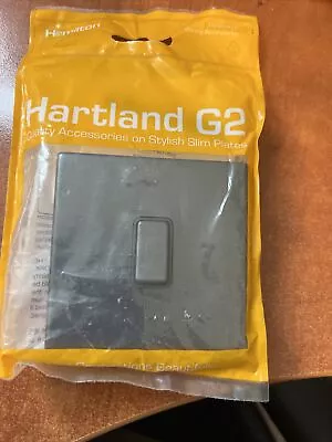 Hamilton Hartland  G2 7G2AR21GA 1 Gang Anthra Gray Socket • £6