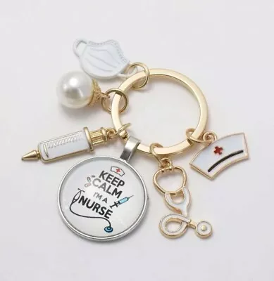 ‘Keep Calm I’m A Nurse’ Keyring • £2.99