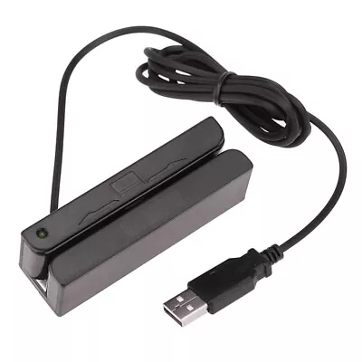 USB Mini Credit Card Reader 3 Track Hi Lo Co Magnetic Mag Swiper POS Cashier MSR • $31.25