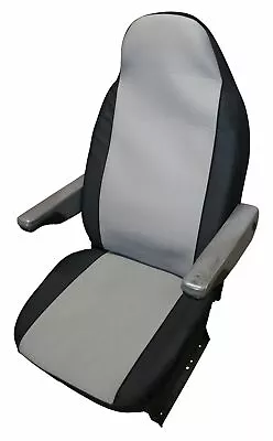 £39.99 • Buy Fiat Ducato Luxury Motorhome Seat Covers - New Carbon Grey Design