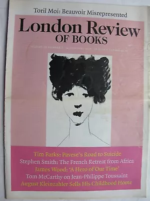 LONDON REVIEW OF BOOKS Feb 2010 Simone De Beauvoir August Kleinzahler Toussaint • £8.50