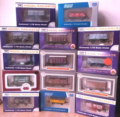 £13 • Buy Dapol Railway Wagons 00 Gauge *Choose Your Wagon W. Multi-buy* Nov 22 UPDATE