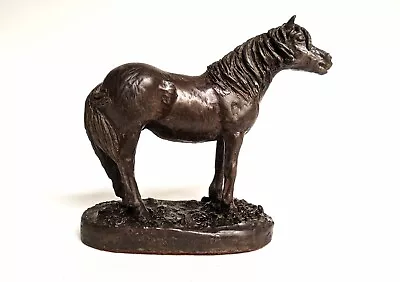 Heredities Bronze Resin DARTMOOR Pony Figurine By Peggy Alexander VGC • £15