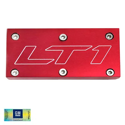 93-97 Camaro/Firebird Red LT1 Billet Aluminum Throttle Body Plate Cover • $28.45