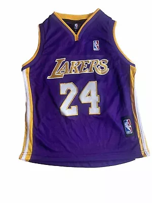 Kobe Bryant Los Angeles Lakers Kids Boys Jersey Youth Size 3 NBA Basketball • $45