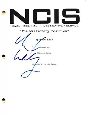 Michael Weatherly Signed Ncis Pilot Script Authentic Autograph Hologram • $200