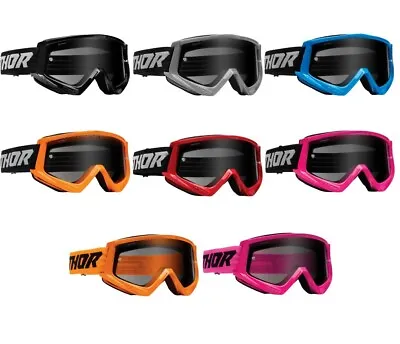 Thor Combat Racer Sand Goggles For ATV UTV Offroad Motocross Riding - Adult Size • $19.95