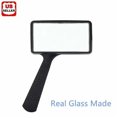 Handheld Rectangular 3X Magnifier Magnifying Glass Loupe For Reading Jewelry  US • $6.88