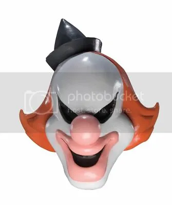 £54.59 • Buy Mens Adult Scooby Doo Deluxe Ghost Clown Full Overhead Mask Costume Accessory