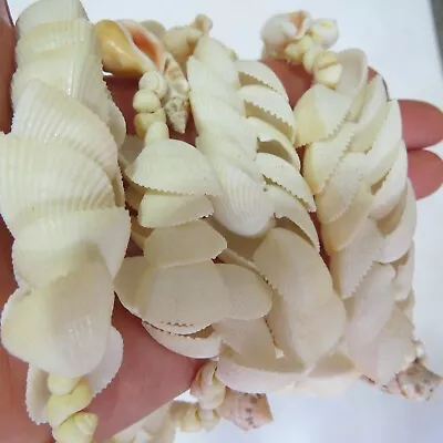 Vintage Hawaiian Shell Lei Necklace 38 Inch • $32.67