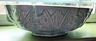 Vintage Nelson McCoy Butterfly Fernery Aqua/Green Bowl/Planter • $17
