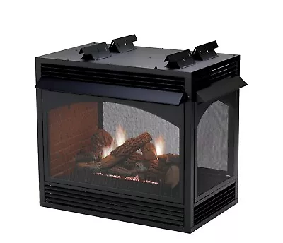 Empire White Mountain Vail Vent Free Fireplace Peninsula MV Banded Brick NG • $2795