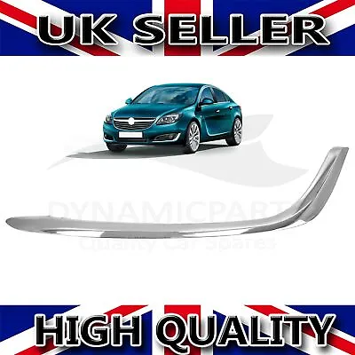 For Vauxhall Opel Insignia 13-17 Front Foglight Grill Chrome Trim Left 22787051 • £49.45