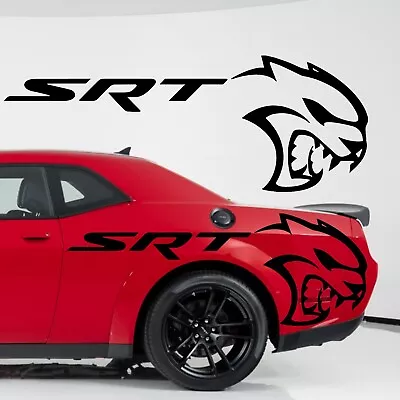 Mopar Chrysler  Decal SRT Dodge Hellcat Redeye Side Decals 2 Sets Left And Righ • $125.47