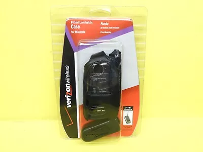 New Verizon Cell Phone Case Motorola V710 E815 Fitted Lambskin Belt Clip Sealed • $10