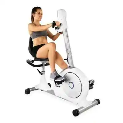 Magnetic Recumbent Bike With Arm Exerciser And 8-level Control System 250lb • $405.99