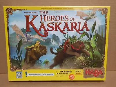 Haba The Heroes Of Kaskaria Benjamin Schwer Fantasy Board Game Germany Nib New • $17.99