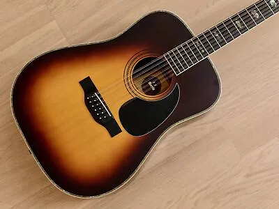 1990s Morris B-50 12-String Vintage Dreadnought Acoustic Guitar Sunburst W/ Case • $1099.99