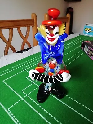 Murano Clown Italian Art Glass • £50