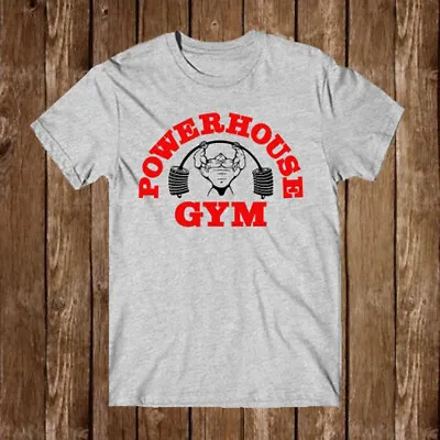 Powerhouse Gym Men's Grey T-Shirt Size S-5XL • $20.99