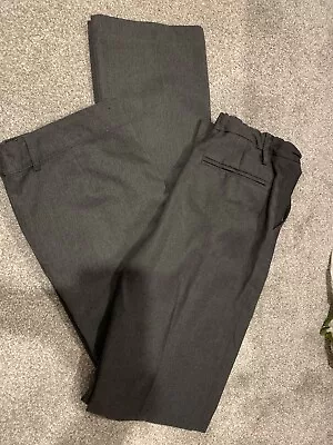 Grey Boys School Trousers Size 14/15 VGC • £1.95