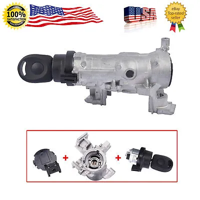 Ignition Switch With Lock Cylinder Key For VW Golf Jetta Rabbit Audi 2006-2011 • $25.32