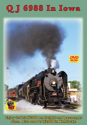 QJ 6988 2-10-2 In Iowa Interstate Railroad Amana Wilton L&N Christiansburg • $29.99