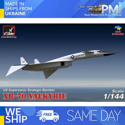 Armory AR14701 1/144 XB-70 Valkyrie US Experimental Supersonic Strategic Bomber • $73.99