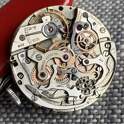 Vintage Valjoux 22 Column Wheel Chronograph Movement Not Running - PARTS/ REPAIR • $499